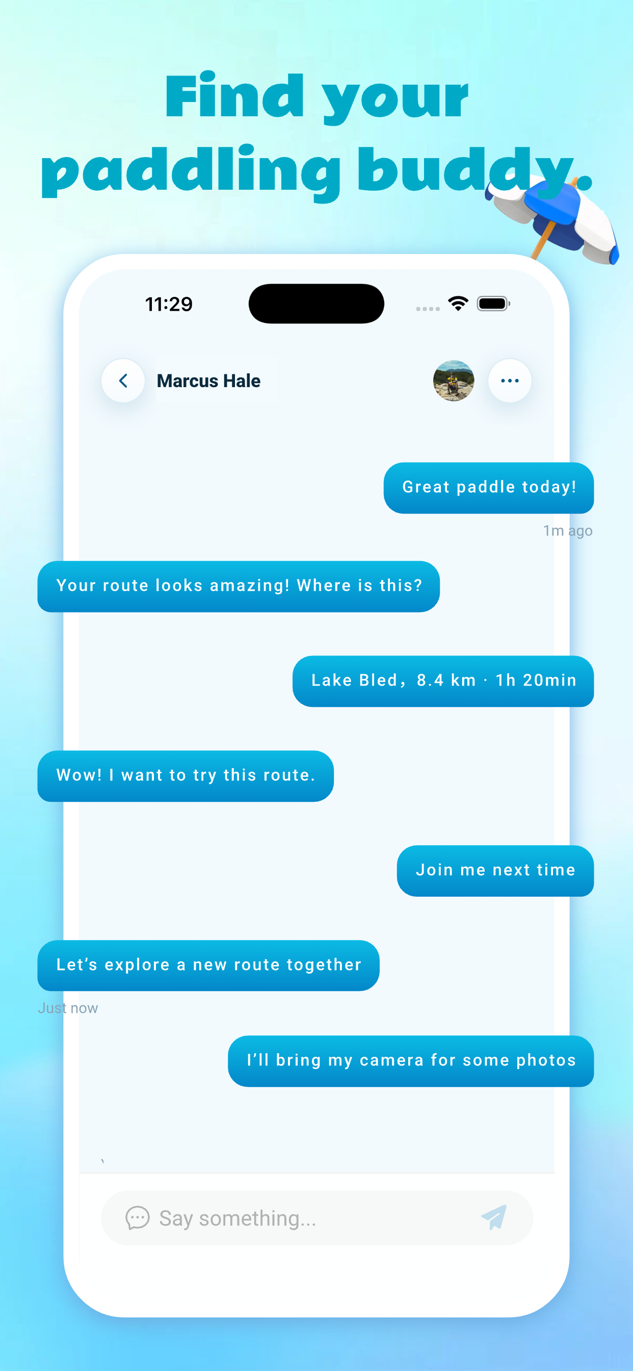 Find your paddling buddy